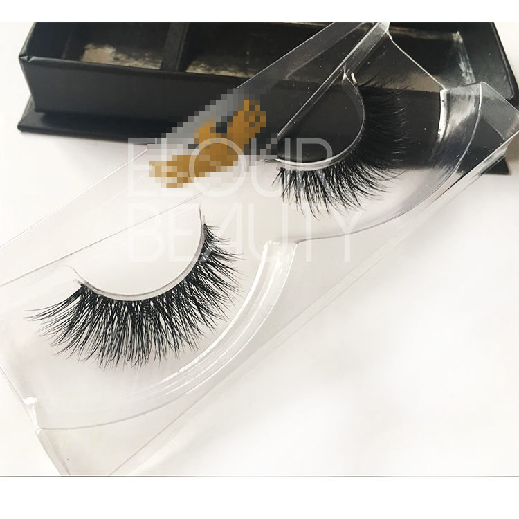 Private label luxury mink eyelash vendors China ED12